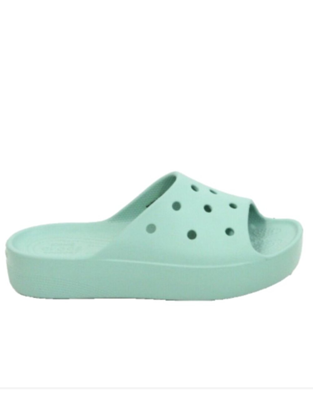 Crocs Platform Slides NEW sz 8 Women Sandals Slip on Beach Shoe water